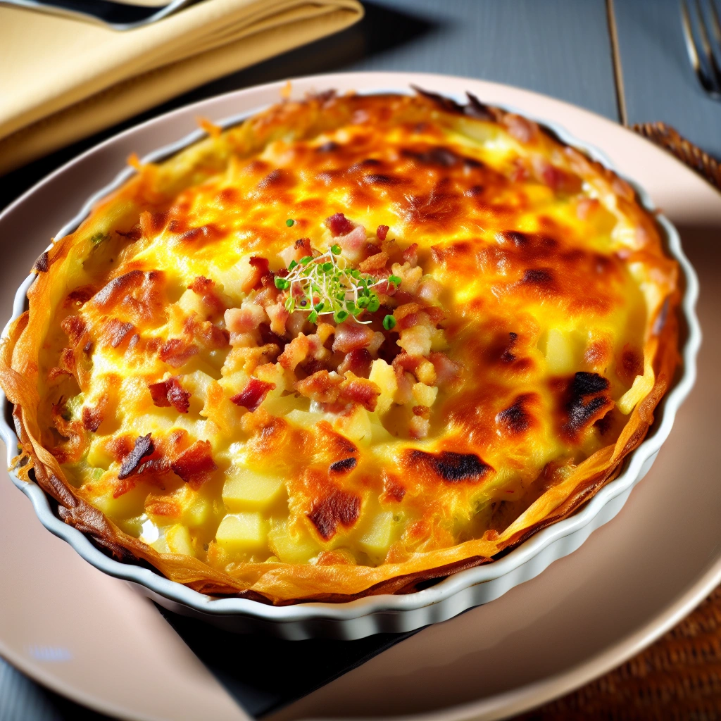 Savory-Cheesy-Tartiflette Recipe