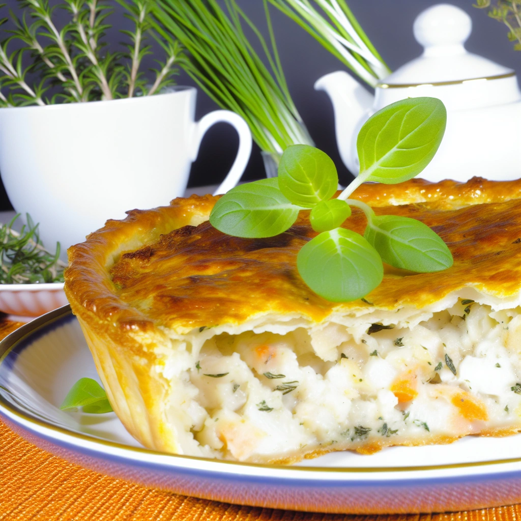 Savory Fish Pie with Herbs Recipe