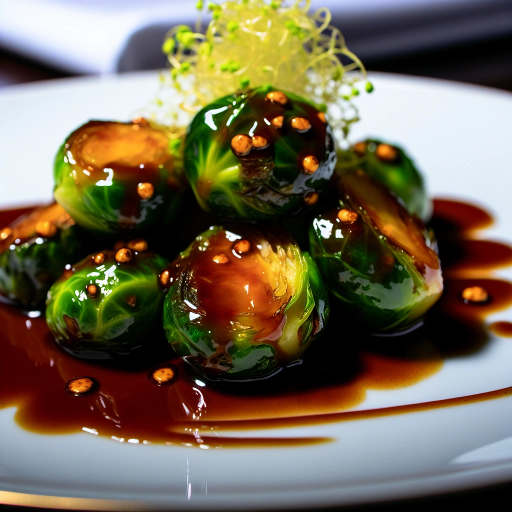 Savory Glazed Brussels Sprouts Recipe