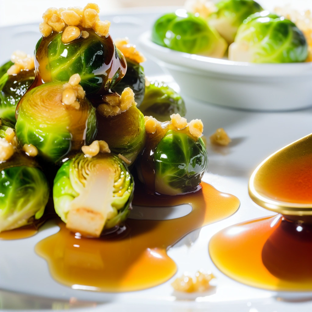 Savory Maple Glazed Brussels Sprouts Recipe