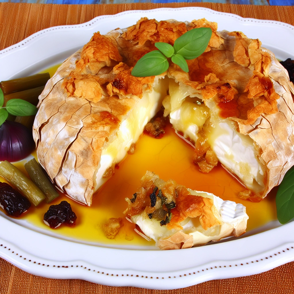 Savory Oven Baked Brie Recipe