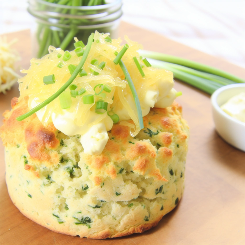 Savoury Cheese and Chive Scones Recipe