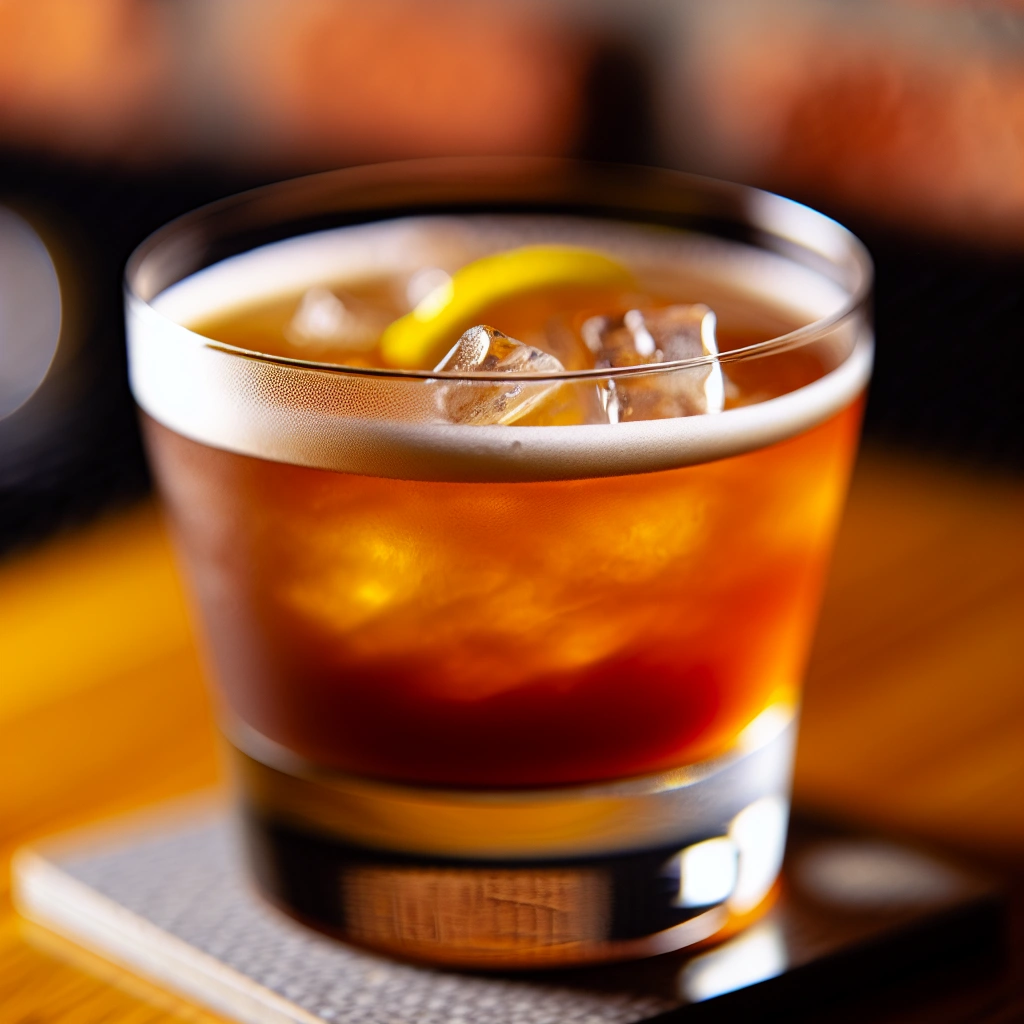 Smooth Bourbon Manhattan Cocktail Recipe