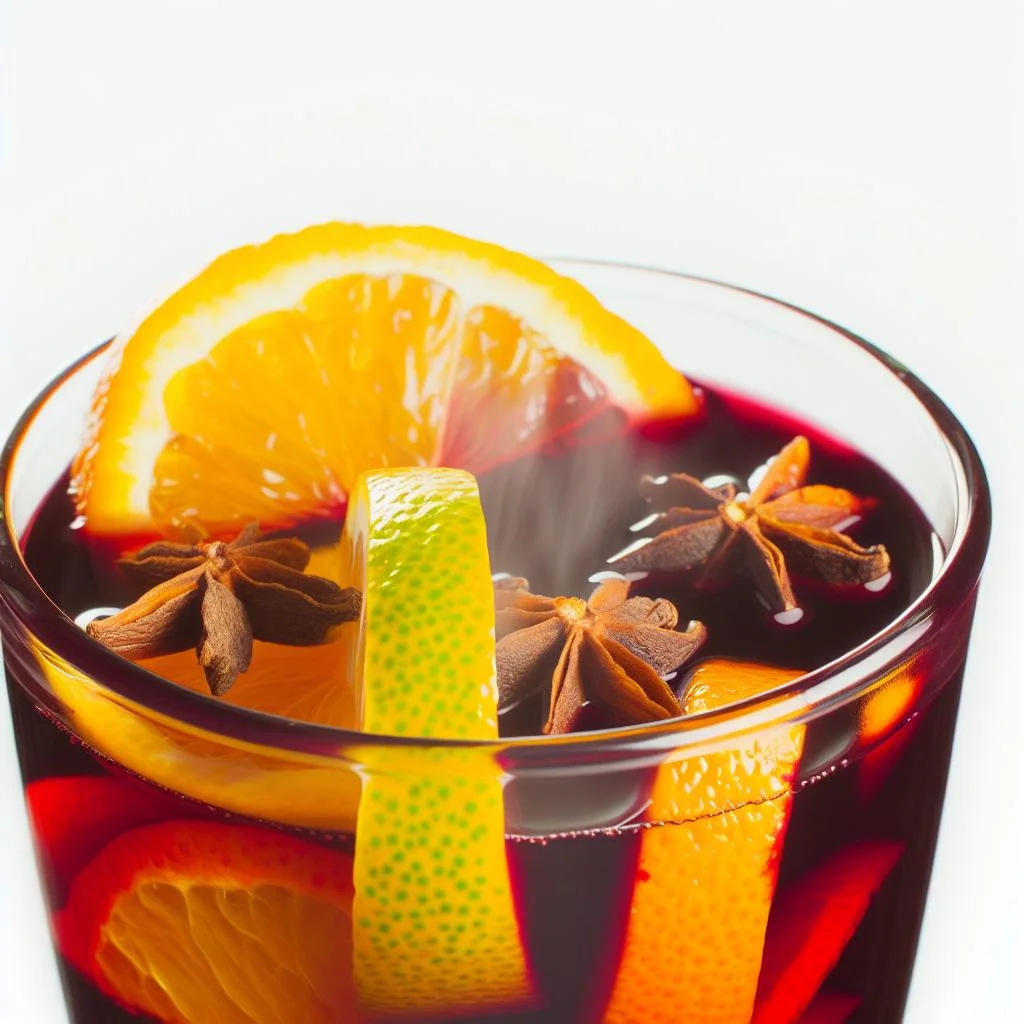 Spiced Mulled Wine Infused with Citrus and Cloves Recipe