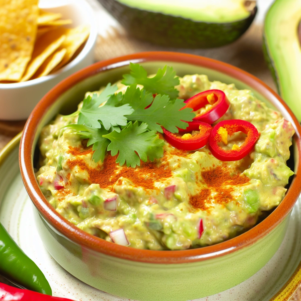 Spicy Chipotle Guacamole Dip Recipe