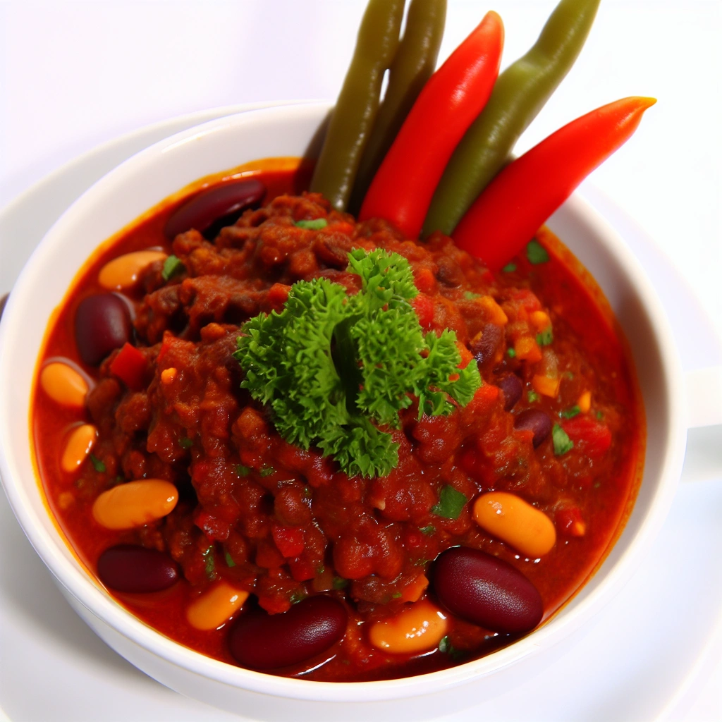 Spicy Hearty Chilli Con Carne with Kidney Beans Recipe