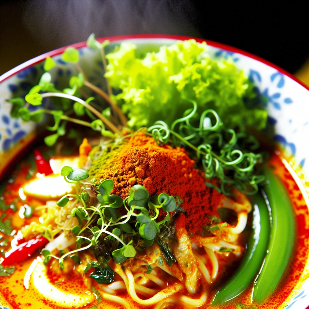 Spicy Malaysian Laksa Soup Recipe