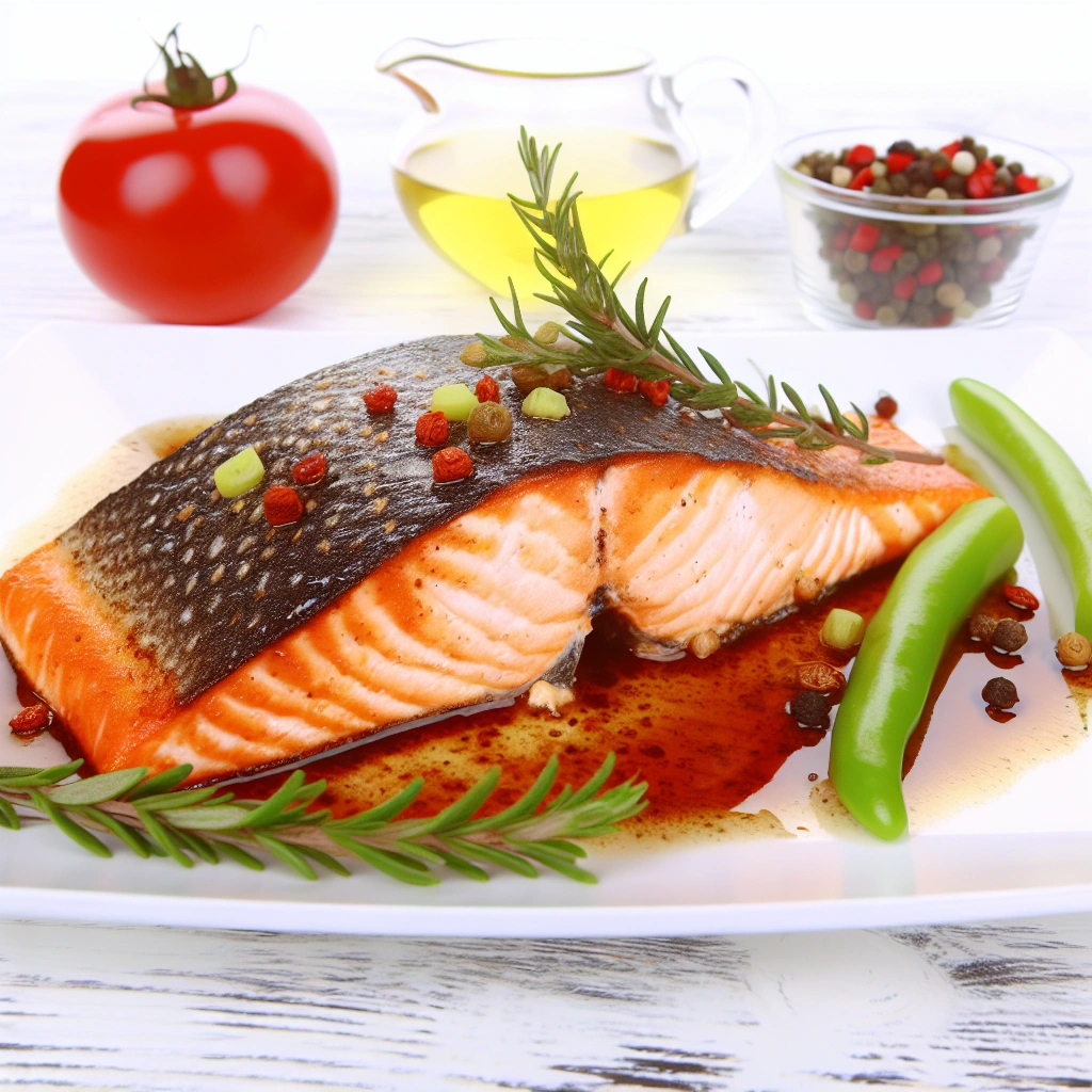 Succulent Oven Baked Salmon Fillet Recipe