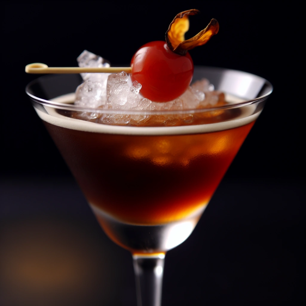 Swanky Manhattan Cocktail Recipe