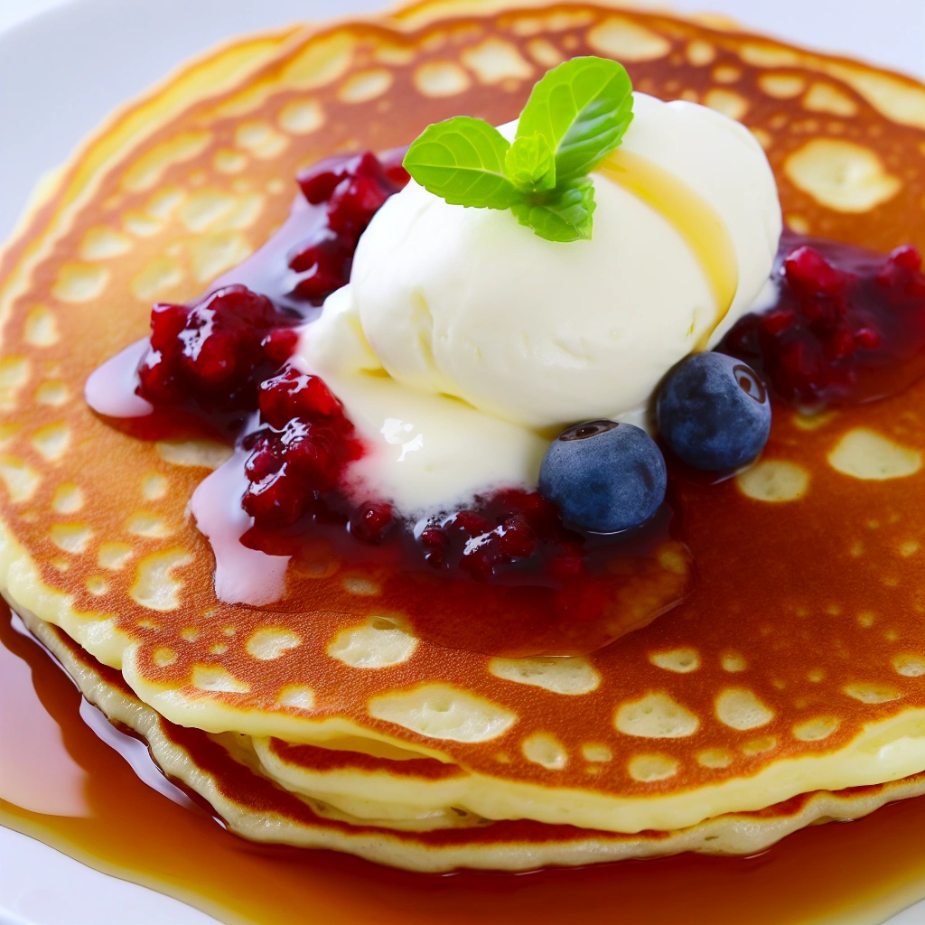 Traditional American Style Pancakes Recipe