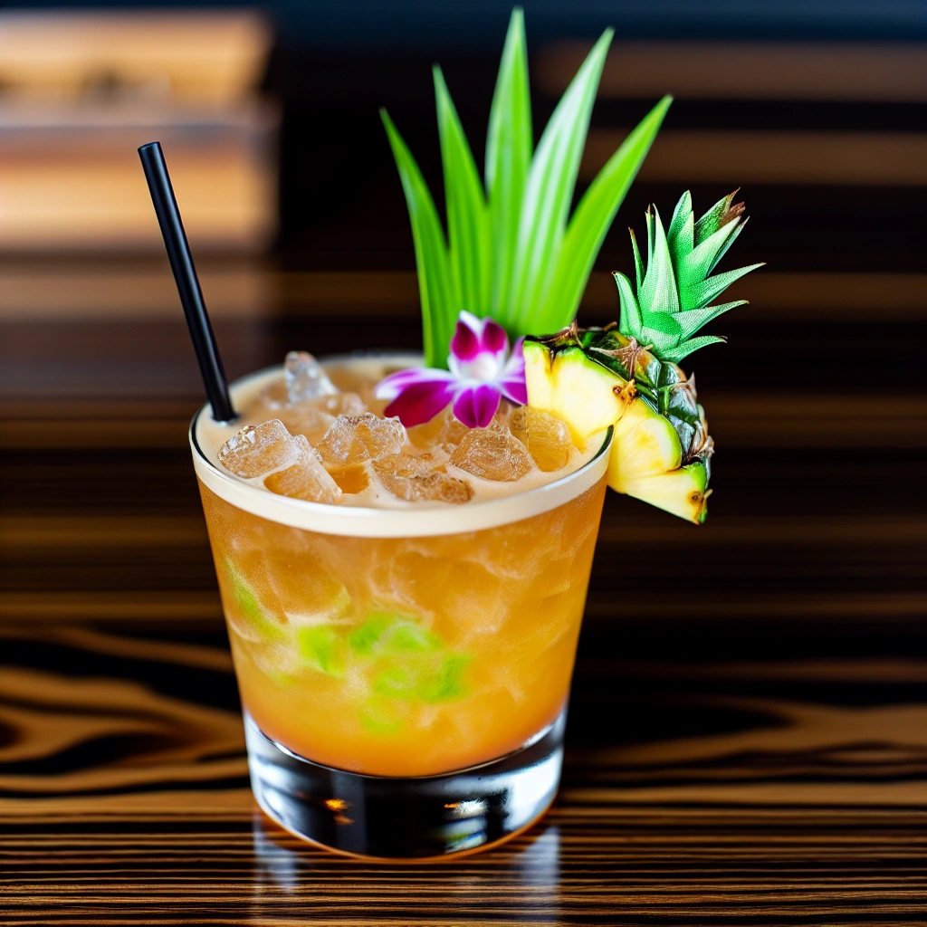 Tropical Mai Tai Cocktail Recipe