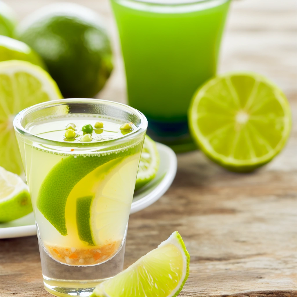 Zesty Green Tea Probiotic Shot Recipe