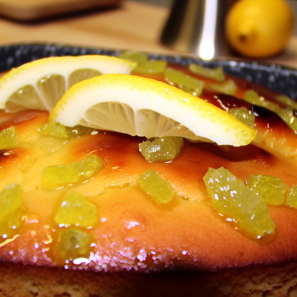 Zesty Lemon Drizzle Cake Recipe