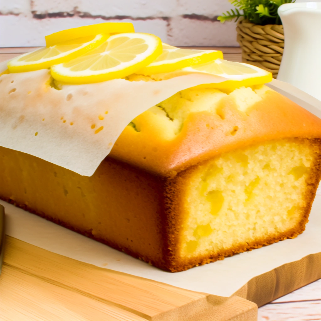 Zesty Lemon Drizzle Loaf Cake Recipe